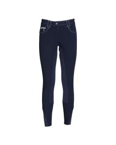 Reithose Oslo Grip, black forest