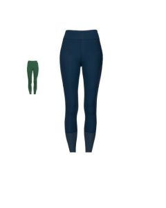 Grip-Vollbesatz-Reitleggings mit Mesh, black forest