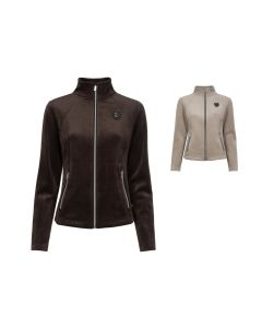 Cavallo Stehkragenjacke CAVALDETTA in Kunstwildleder-Optik
