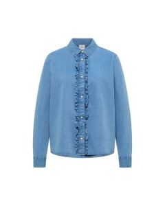 MUSTANG Jeansbluse Style Sedana
