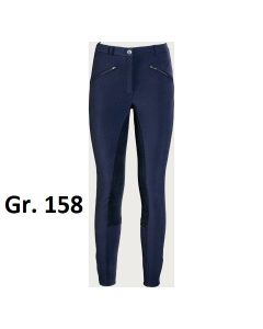 Kinder-Softshell-Reithose, Gr. 158 marine