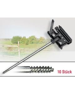 Langstiel Bandisolator, 10 Stk