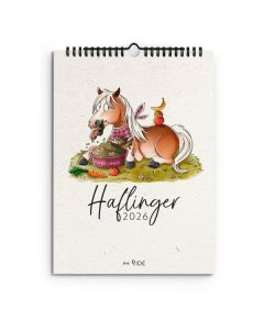 mrs. RIDE Kalender Haflinger 2026