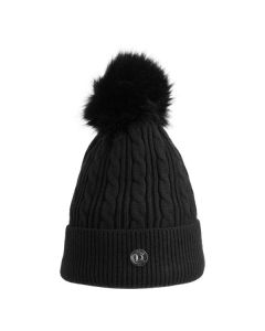 Cheval de Luxe Strickmütze mit Bommel