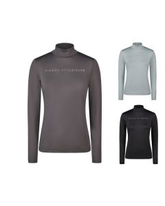 PIKEUR Athleisure Funktions-Rollkragenshirt Dots