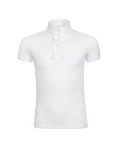 Kinder Turniershirt Turniershirt mit Rüschen