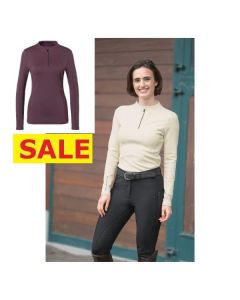 Cheval de Luxe Funktionsshirt mit Reissverschluss