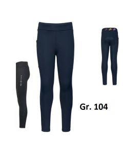 kids Thermo-Reitleggings Huelva, Gr. 104, black forest