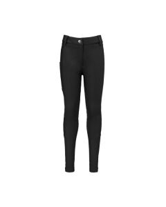 Kinder Softhell Grip-Vollbesatz-Reithose, black forest kids