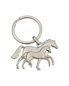 Schlüsselanhänger 3D, Stute und Fohlen