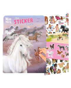 Miss Melody Mini Sticker-Fun-Buch