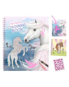 Miss Melody Malbuch mit Pailletten