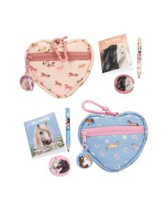 Miss Melody Herztasche mit Schreibset