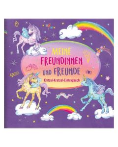 DIE SPIEGELBURG Freundebuch Einhorn-Paradies