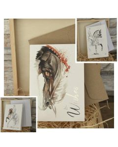 DESIGNED LINES Grusskarte 1