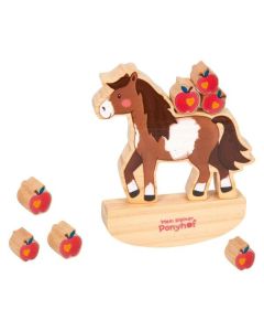 DIE SPIEGELBURG Stapelspiel Mein kleiner Ponyhof