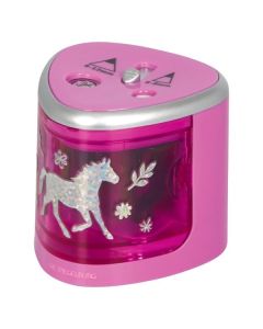 DIE SPIEGELBURG Elektrischer Anspitzer Pferdefreunde