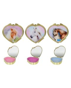 DIE SPIEGELBURG Metalldöschen Pferdefreunde