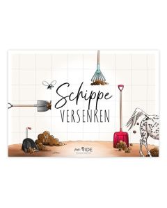 mrs. RIDE Spielblock Schippe versenken