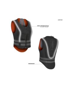 KOMPERDELL Rückenprotektor High Visibility Flex Fit