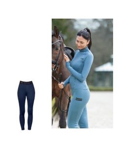 RIDE now Thermo-Reitleggings Grip-Halbbesatz