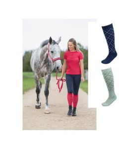 RIDE now Kniestrümpfe mit Raute