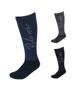 Thinsocks mit Glitzerschriftzug, RIDE now