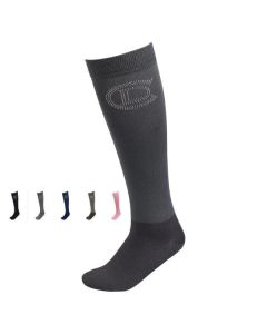 Cheval de Luxe Thinsocks mit Glitzerlogo