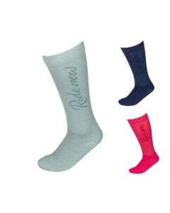 RIDE now Thinsocks mit Logoschriftzug