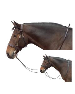 MONTIVUM Spanischer Trensenzaum Saragossa