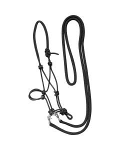 Knotenhalfter mit Zügeln