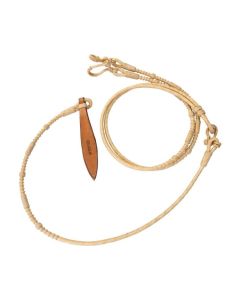 Passion 4Q Westernzügel Romal Reins Rawhide