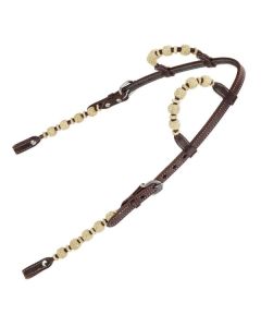 Passion 4Q Zweiohr-Westerntrense mit Rohhaut