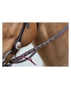 Passion 4Q Westernzügel, geteilt