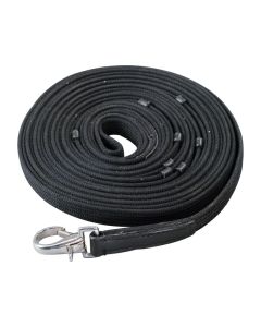 Longe ohne Wirbel mit Lederstegen, 8 m