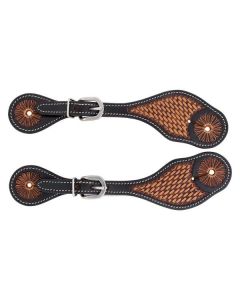 L-pro West Sporenriemen brownblack