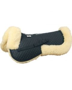 Loesdau Lammfell-Sattelkissen mit Memoryschaum