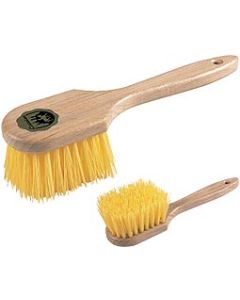 Hufbürste mit Holzstiel