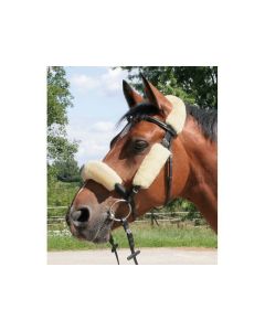 Lammfell-Halfterset, 4-teilig