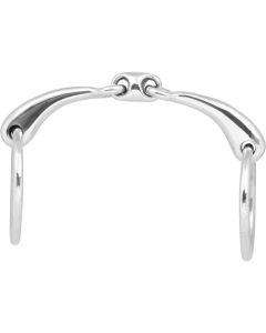 Unterlegtrense Ergonomic doppelt gebrochen