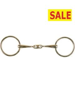 Horse-friends Ausbildungsgebiss Golden Brass