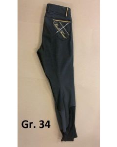 Damen-Reithose Verona, Gr. 34, grau