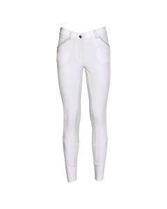 Gesässeinsatz-Reithose Grip, Gr. 42 weiss