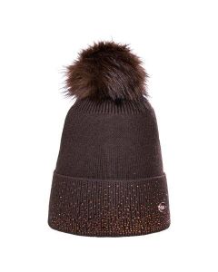 Strickmütze mit abnehmbarem Bommel CdL