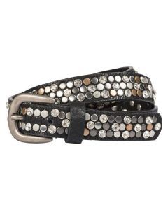 Gürtel mit Strass-Nieten
