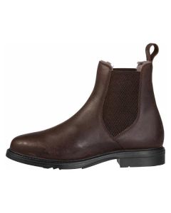 Jodhpurstiefel mit Lammfell