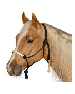 L-pro West Knotenhalfter mit Rohhaut