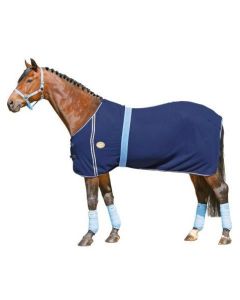 Horse-friends Fleece-Abschwitzdecke Basic, Gr. 125 cm