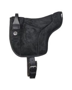 L-pro West Bareback-Pad Wildleder für Shettys