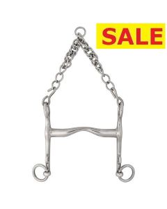 Loesdau Reitkandare mit flacher Zungenfreiheit